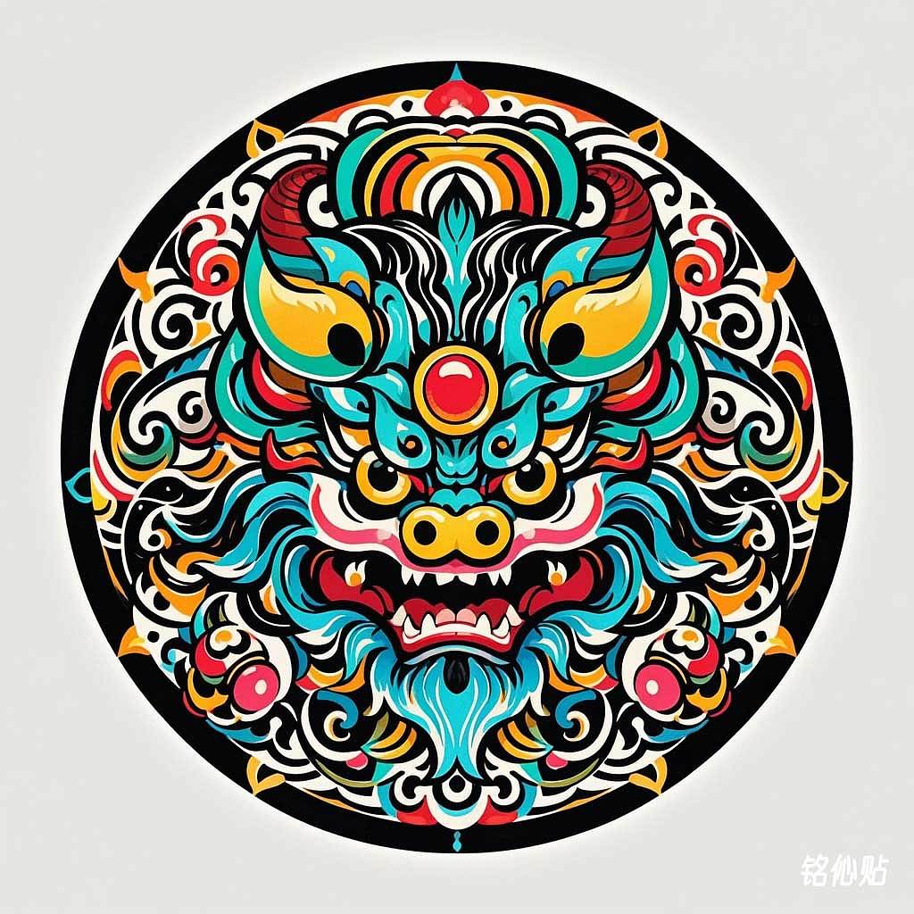 铭伈贴神兽章仔1301-1400(图ZMzc2ODM1NDg4) - AI作品 - 站酷设计师米衫数字科技沈攀原创素材 - 站酷ZCOOL