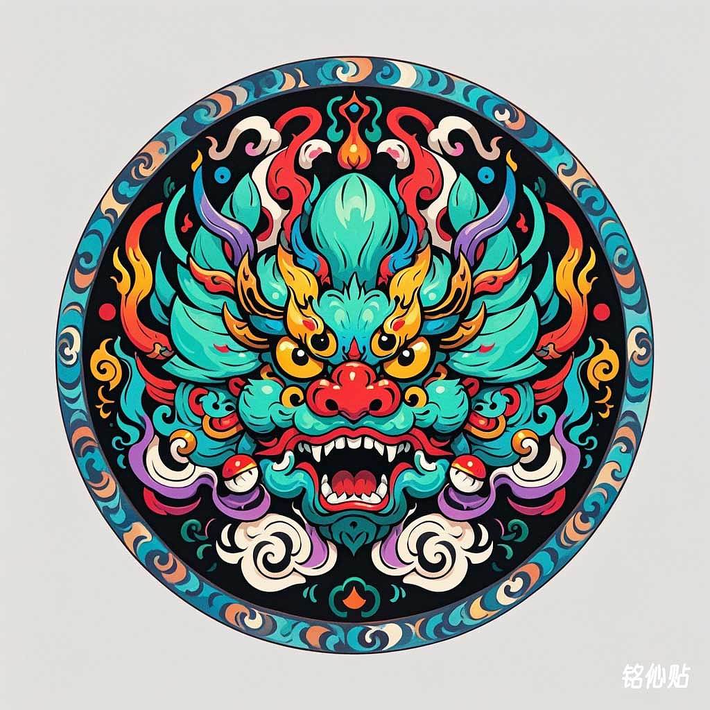 铭伈贴神兽章仔1301-1400(图ZMzc2ODM1NTQw) - AI作品 - 站酷设计师米衫数字科技沈攀原创素材 - 站酷ZCOOL
