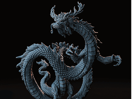 龙腾云海