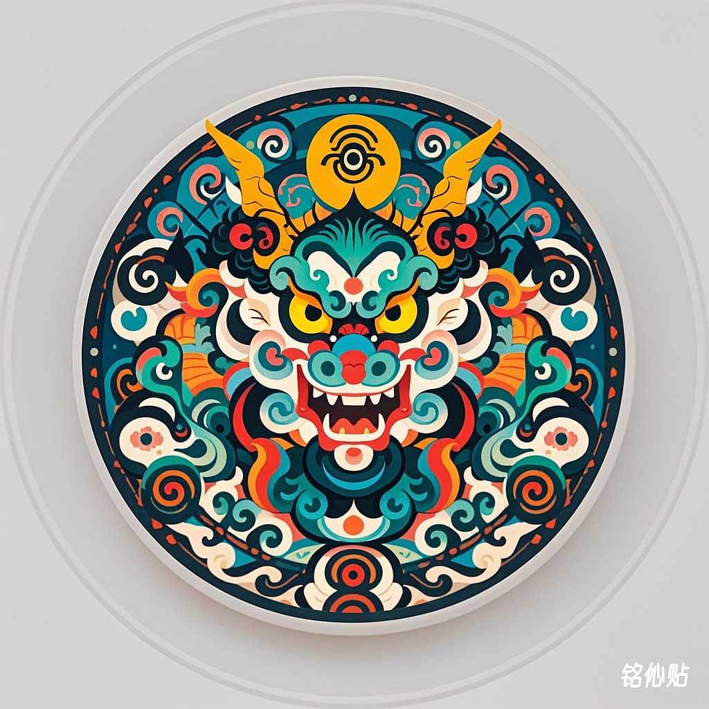铭伈贴神兽章仔1401-1500(图ZMzc2ODM3ODg0) - AI作品 - 站酷设计师米衫数字科技沈攀原创素材 - 站酷ZCOOL