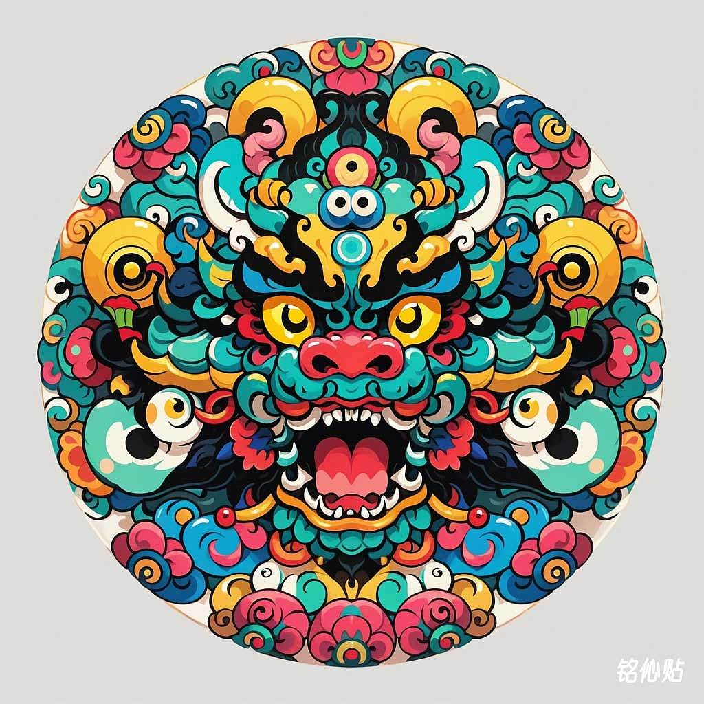 铭伈贴神兽章仔1401-1500(图ZMzc2ODM4MDA0) - AI作品 - 站酷设计师米衫数字科技沈攀原创素材 - 站酷ZCOOL