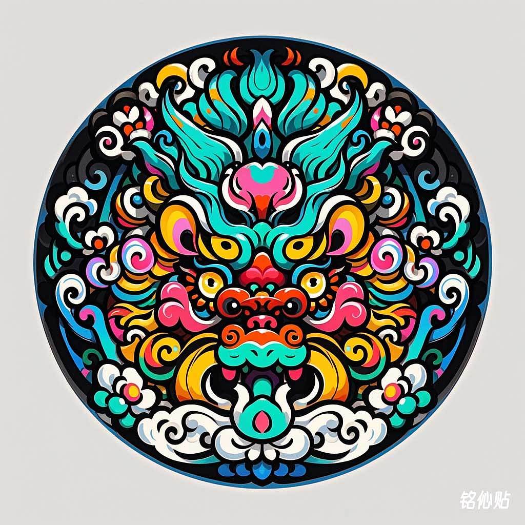 铭伈贴神兽章仔1401-1500(图ZMzc2ODM4MDY0) - AI作品 - 站酷设计师米衫数字科技沈攀原创素材 - 站酷ZCOOL