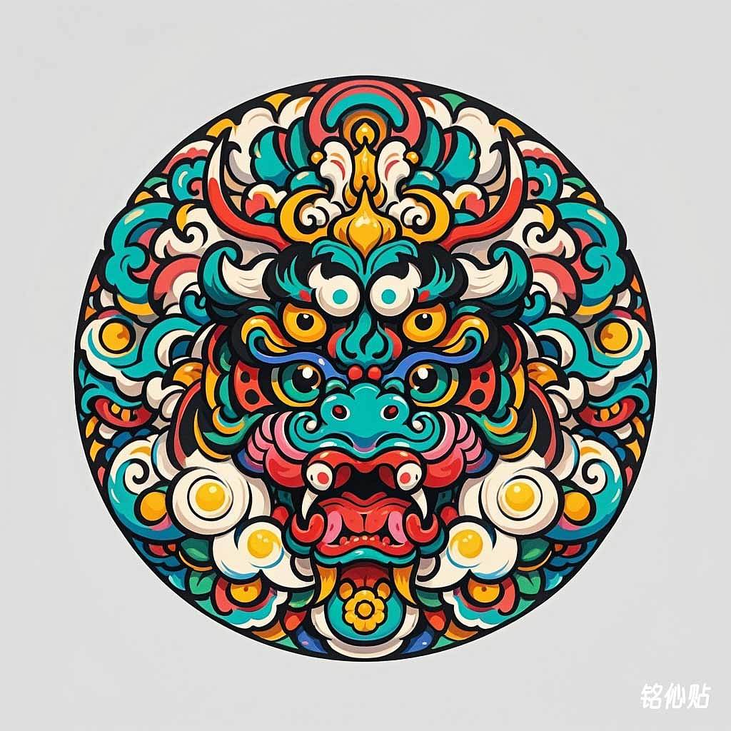 铭伈贴神兽章仔1401-1500(图ZMzc2ODM4MTE2) - AI作品 - 站酷设计师米衫数字科技沈攀原创素材 - 站酷ZCOOL