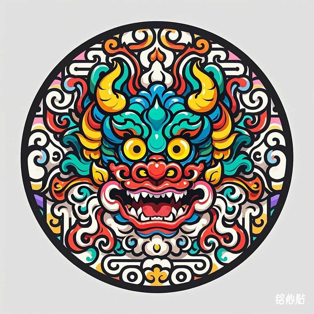 铭伈贴神兽章仔1401-1500(图ZMzc2ODM4MTM2) - AI作品 - 站酷设计师米衫数字科技沈攀原创素材 - 站酷ZCOOL