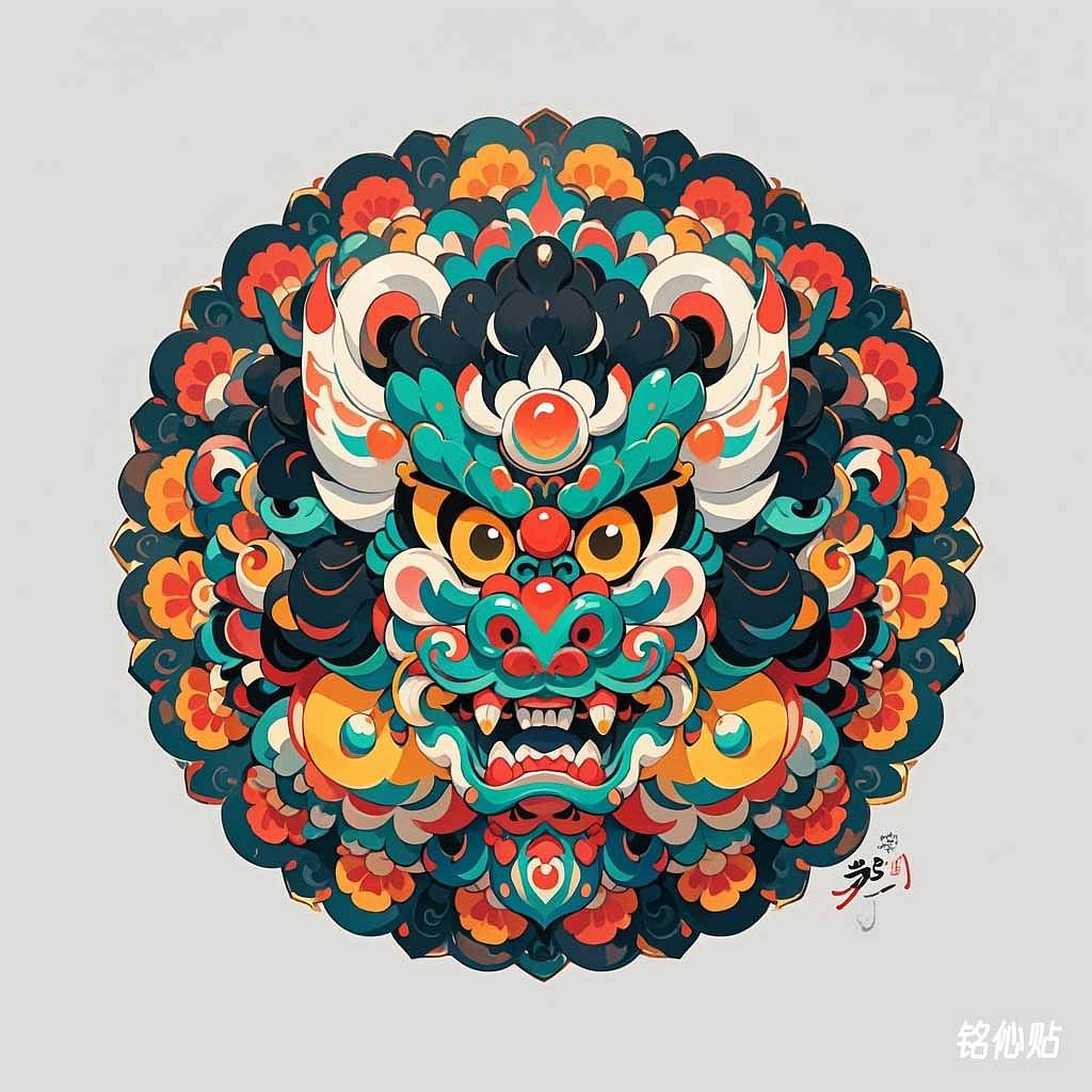 铭伈贴神兽章仔1501-1600(图ZMzc2ODM4NTQw) - AI作品 - 站酷设计师米衫数字科技沈攀原创素材 - 站酷ZCOOL