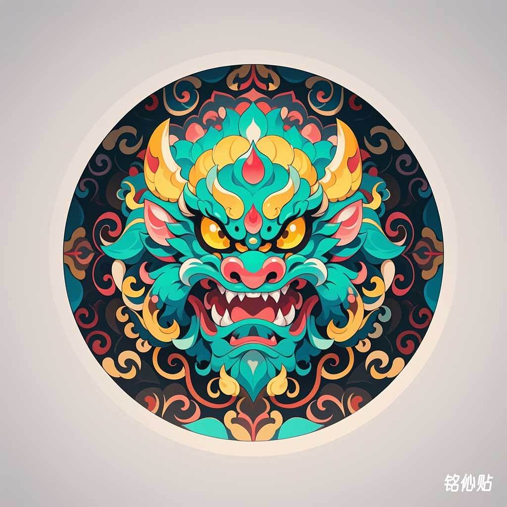 铭伈贴神兽章仔1501-1600(图ZMzc2ODM4NTU2) - AI作品 - 站酷设计师米衫数字科技沈攀原创素材 - 站酷ZCOOL