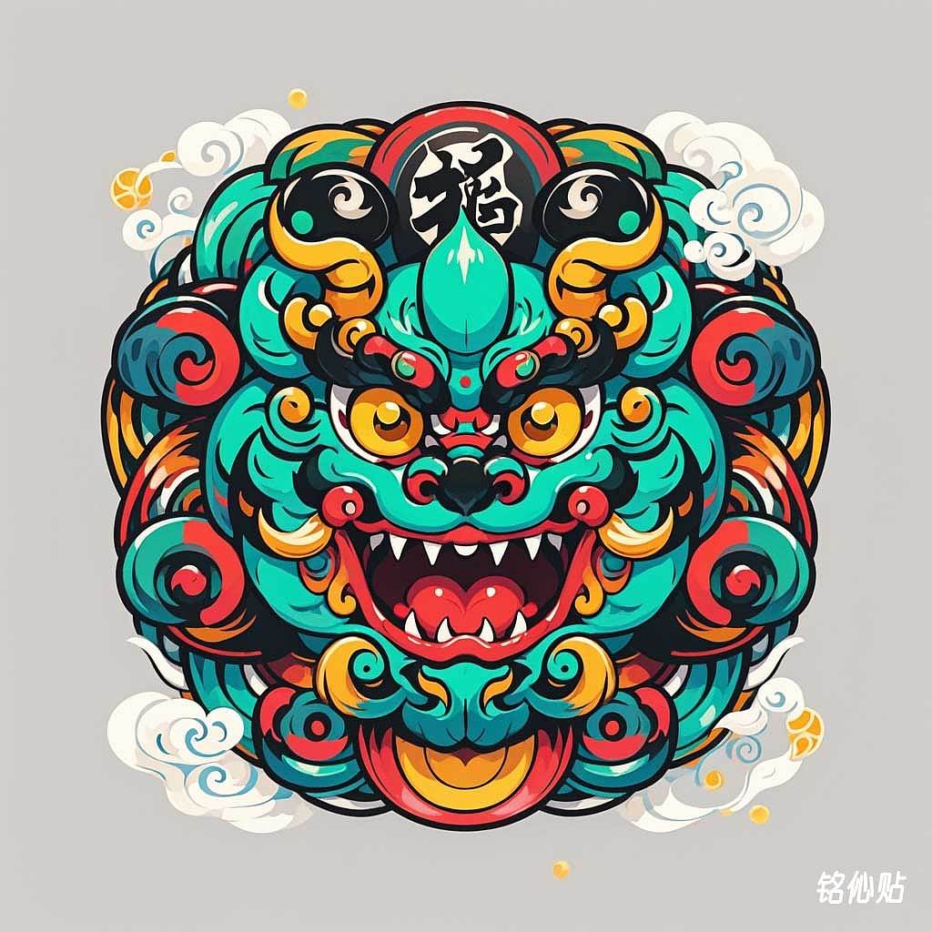 铭伈贴神兽章仔1501-1600(图ZMzc2ODM4Njk2) - AI作品 - 站酷设计师米衫数字科技沈攀原创素材 - 站酷ZCOOL