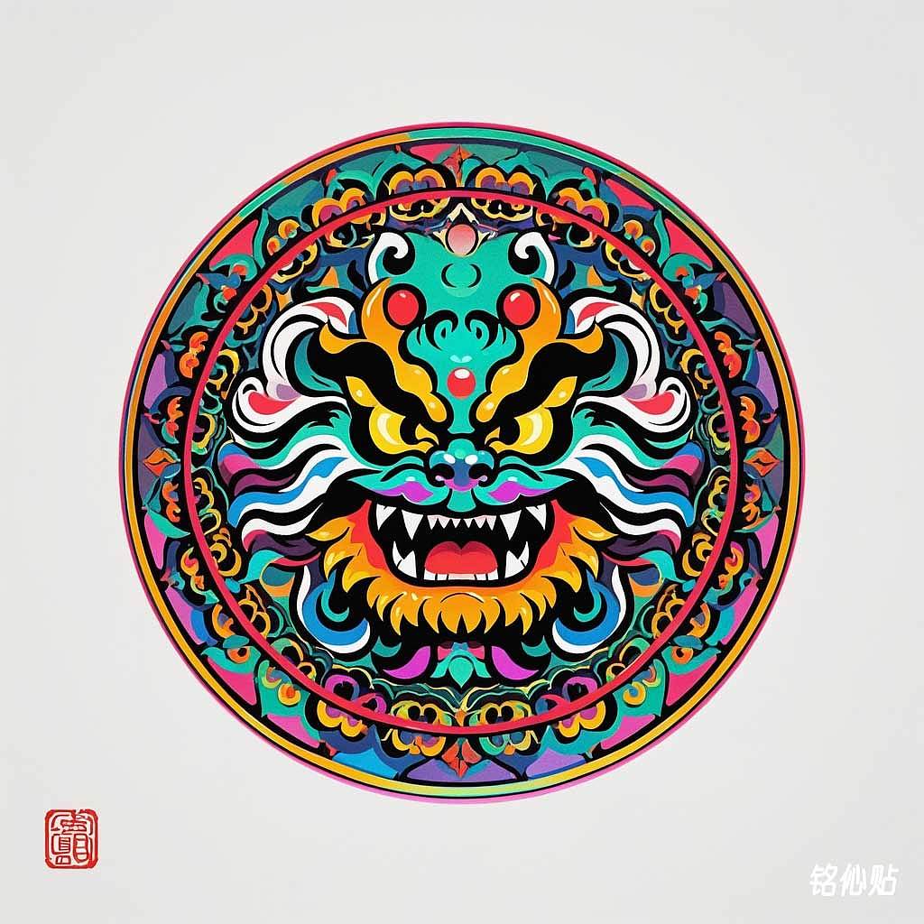 铭伈贴神兽章仔1501-1600(图ZMzc2ODM4NjY4) - AI作品 - 站酷设计师米衫数字科技沈攀原创素材 - 站酷ZCOOL