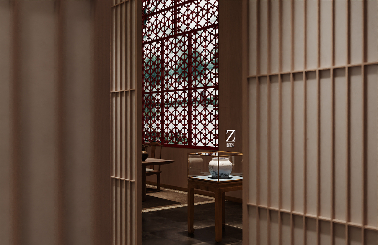 宋韵—展厅会所改造设计表现（图ZMzc2ODQ3OTc2） - 展陈设计 - 站酷设计师硺艺数字表现原创素材 - 站酷ZCOOL