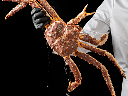 生猛鲜活帝王蟹 