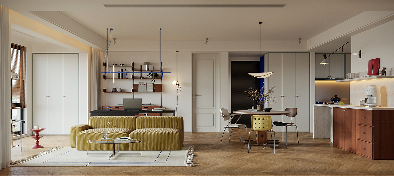 现代风格效果图表现