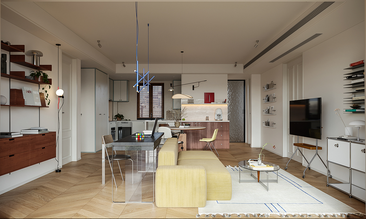 现代风格效果图表现