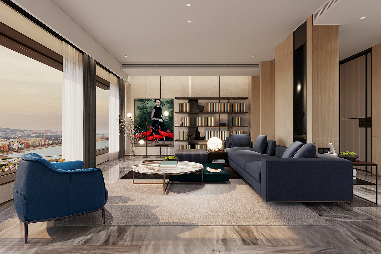 北京保利新东坝多层洋房样板间