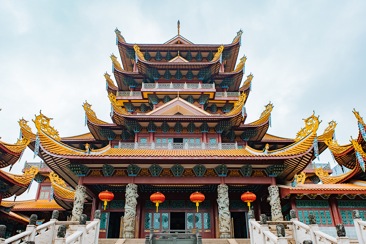 福州市西禅寺（图ZMzc2ODgyMjM2） - 环境/建筑摄影 - 站酷设计师商业配图原创素材 - 站酷ZCOOL