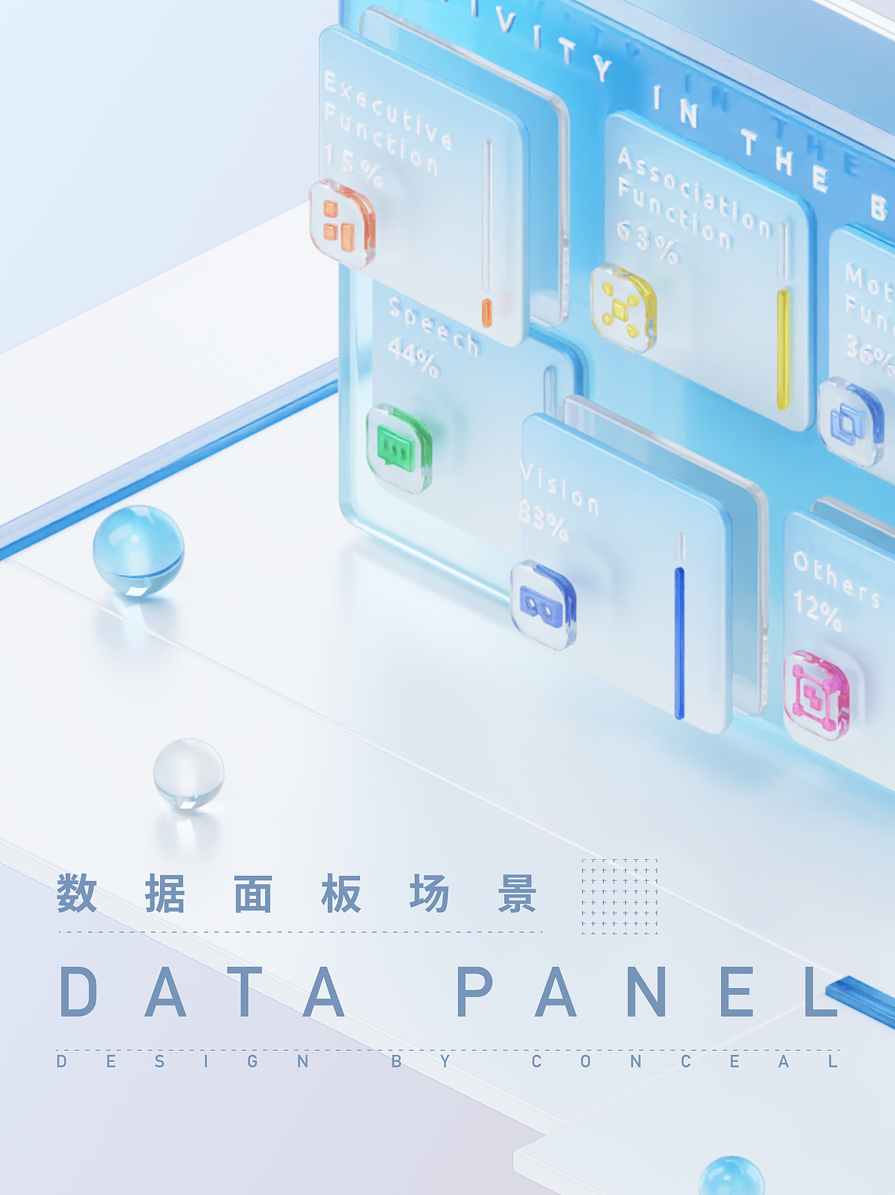 Figma-V3D做B端数据面板场景banner（图ZMzc2ODg4NDI0） - 企业官网 - 站酷设计师EvolWan原创素材 - 站酷ZCOOL