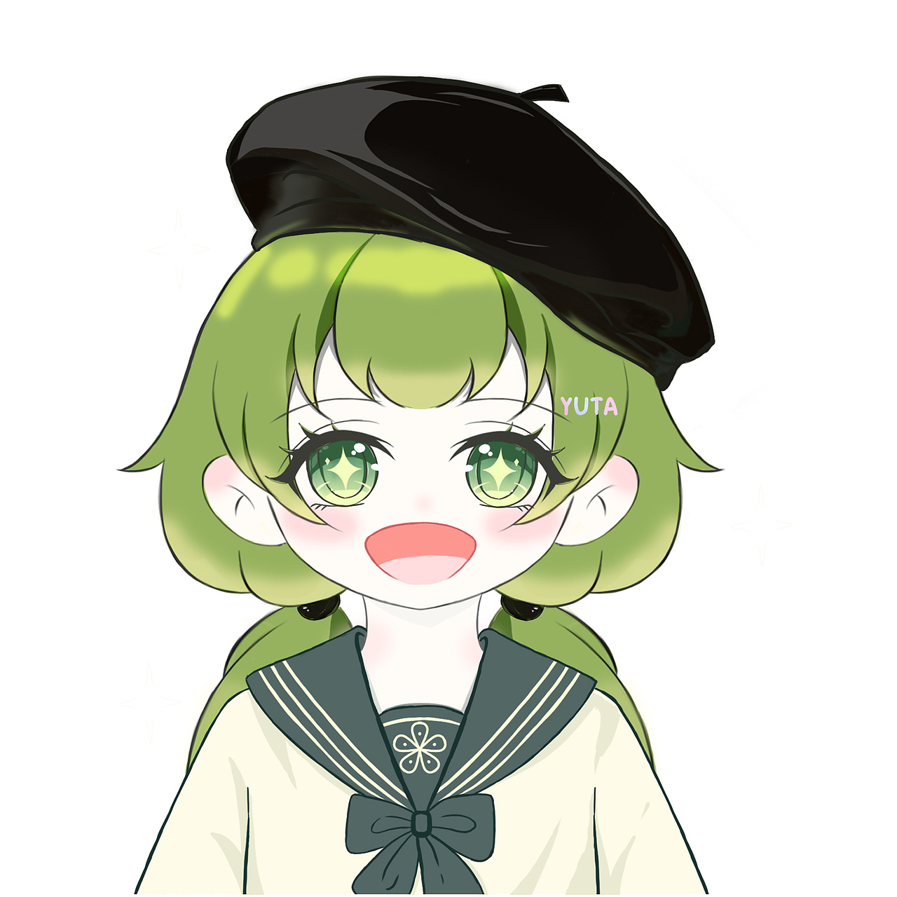 原创手绘/绿发可爱小女孩（图ZMzc2ODg5OTY4） - 创作习作 - 站酷设计师呈辰晨晨原创素材 - 站酷ZCOOL