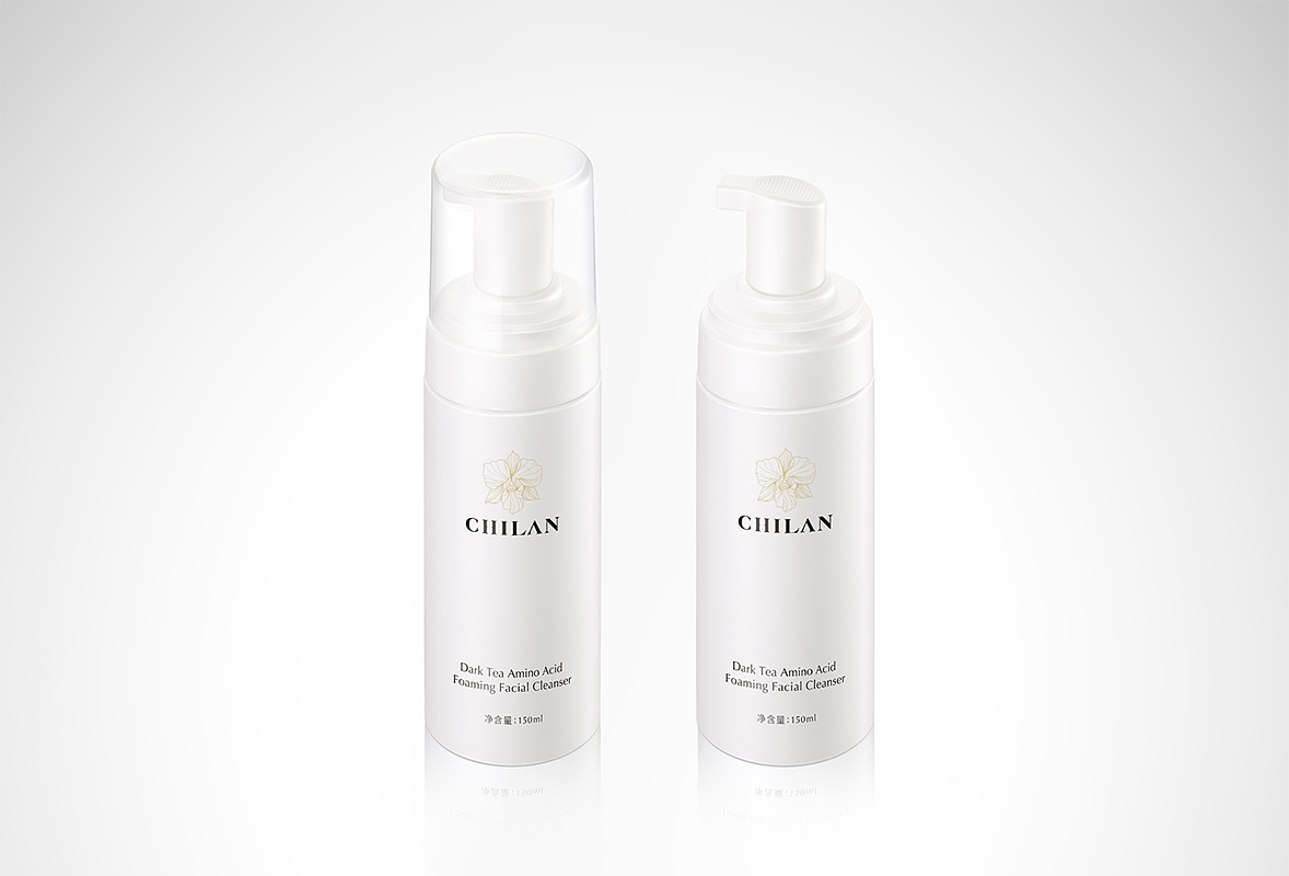 洁面泡沫瓶子图护肤品产品精修后期修图电商修图