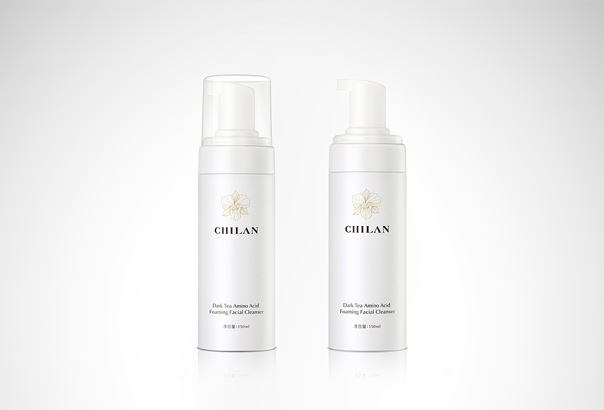 洁面泡沫瓶子图护肤品产品精修后期修图电商修图