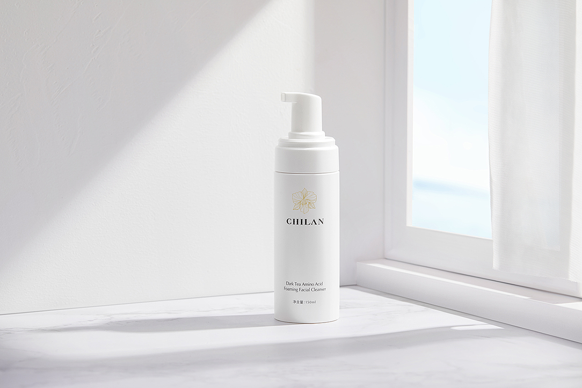 洁面泡沫瓶子图护肤品产品精修后期修图电商修图