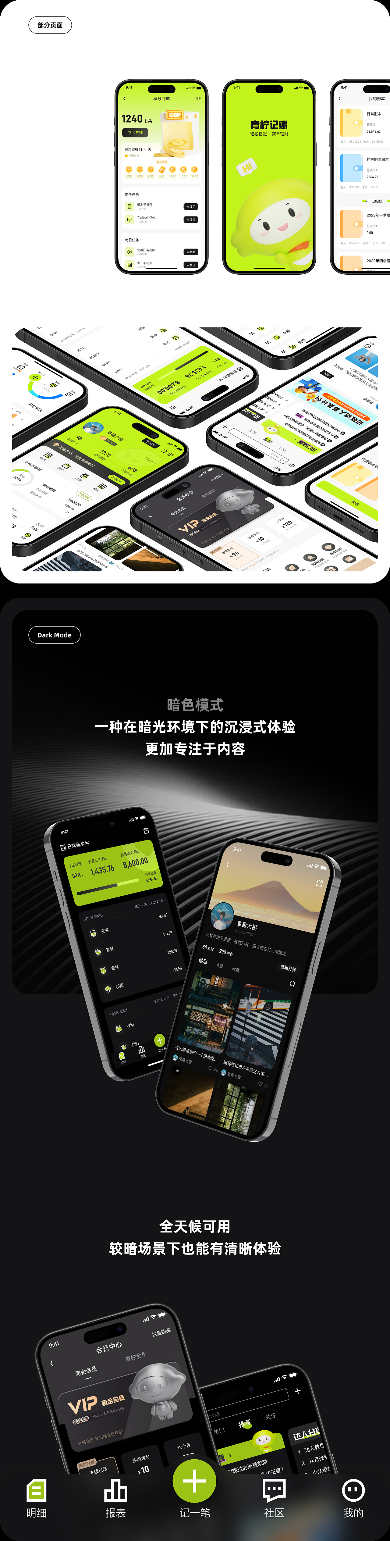 「青柠记账」项目总结（图ZMzc2ODk5MTcy） - APP界面 - 站酷设计师糕人拉面原创素材 - 站酷ZCOOL