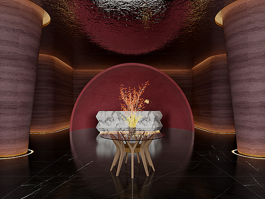 艺术大厅效果图