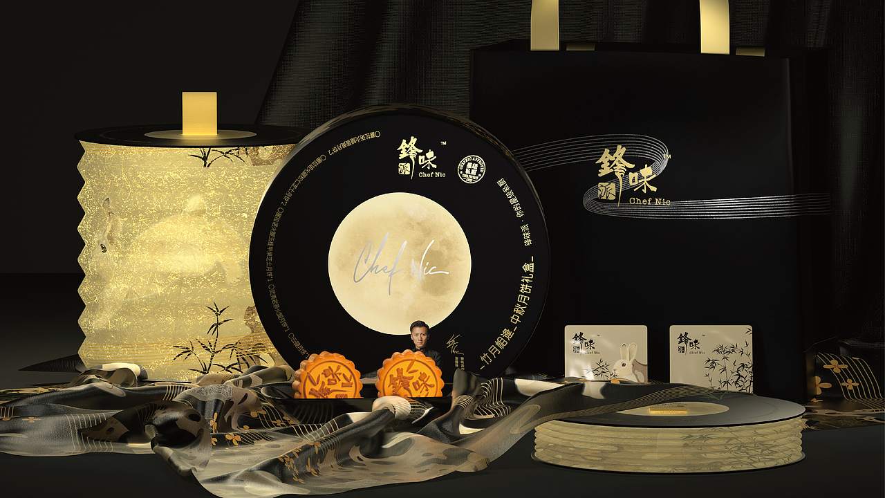 尚智×锋味派｜新中式月饼礼盒包装设计｜食品包装设计（图ZMzc2OTA0Mzk2） - 包装 - 站酷设计师尚智食品包装设计原创素材 - 站酷ZCOOL