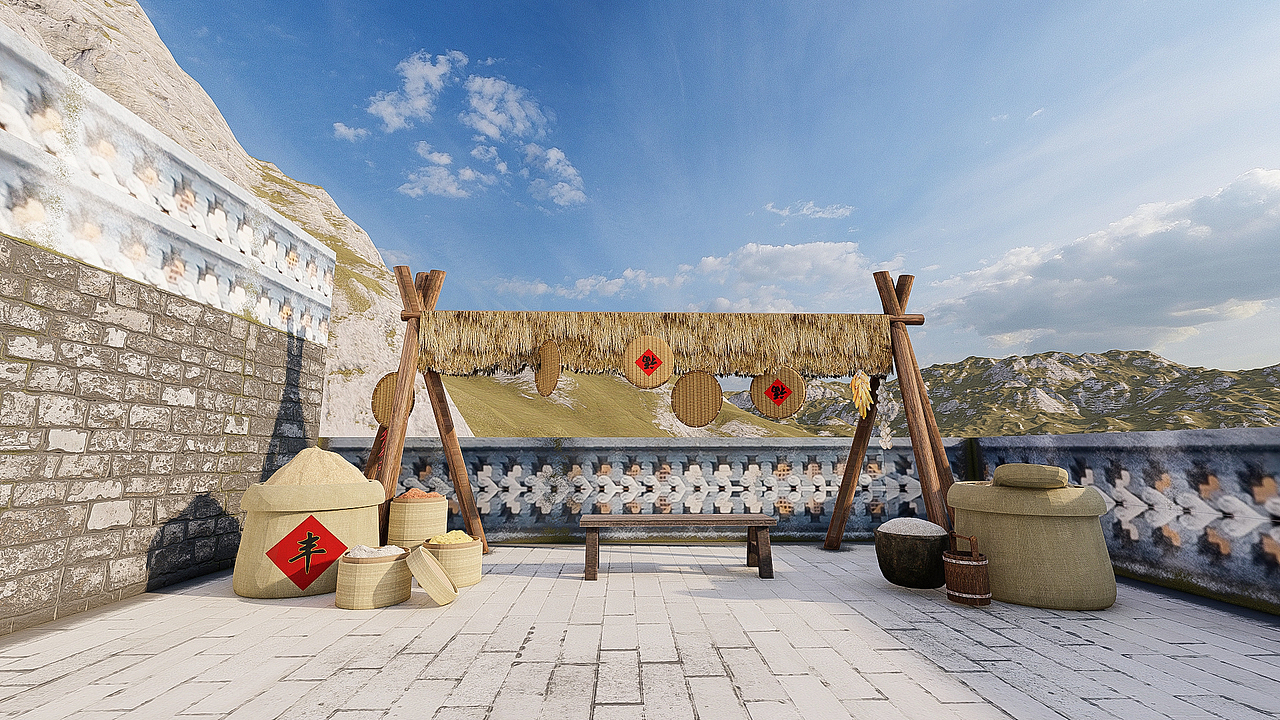 红色窑洞研学基地改造（图ZMzc2OTEwNDY0） - 景观设计 - 站酷设计师城城王原创素材 - 站酷ZCOOL