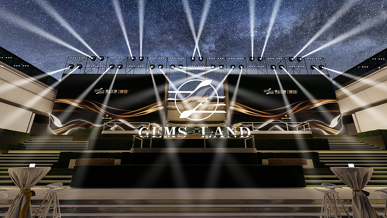 水系品牌产品发布会（图ZMzc2OTExNzA4） - 舞台美术 - 站酷设计师城城王原创素材 - 站酷ZCOOL