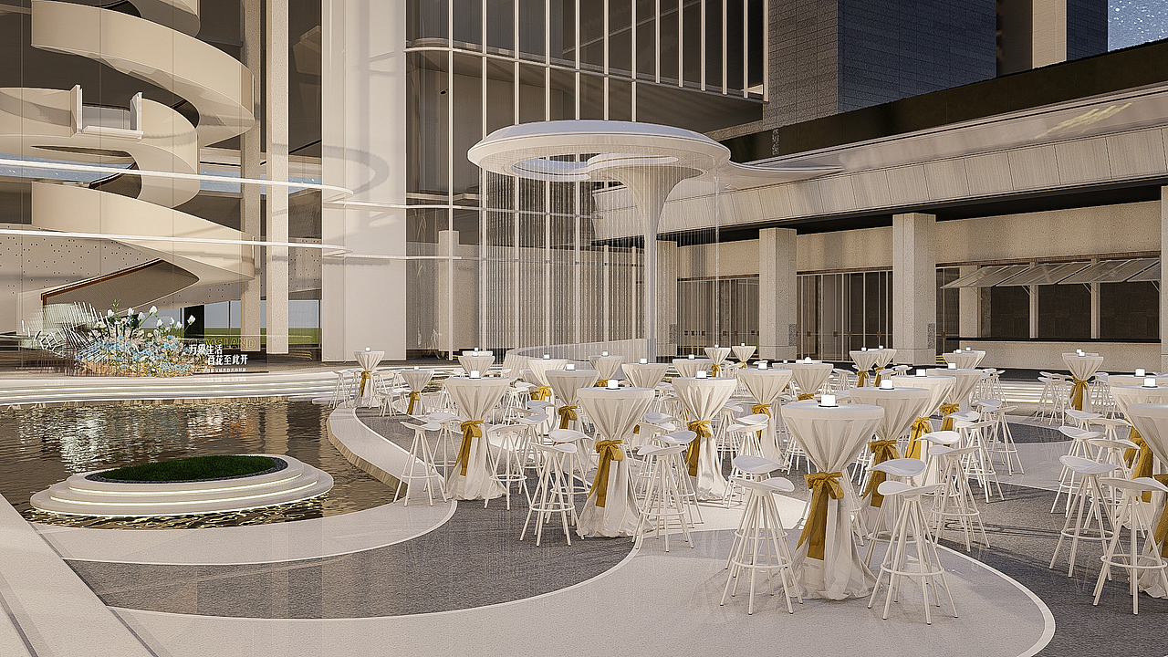 水系品牌产品发布会（图ZMzc2OTExNzE2） - 舞台美术 - 站酷设计师城城王原创素材 - 站酷ZCOOL