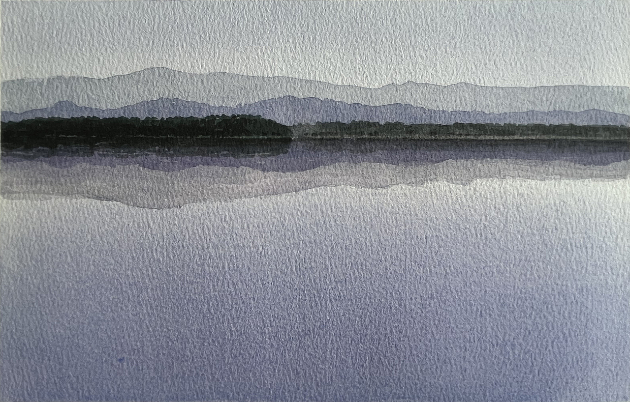 夏日的水彩课堂（图ZMzc2OTE1Mzg0） - 绘画 - 站酷设计师孙小良的水彩画原创素材 - 站酷ZCOOL