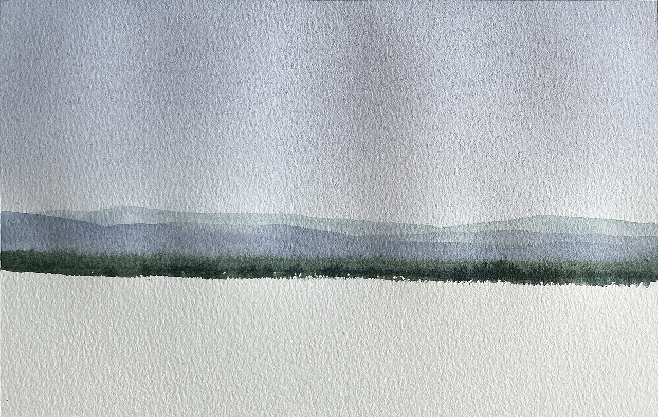 夏日的水彩课堂（图ZMzc2OTE1NzA4） - 绘画 - 站酷设计师孙小良的水彩画原创素材 - 站酷ZCOOL