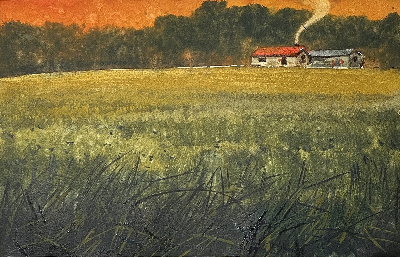 夏日的水彩课堂（图ZMzc2OTE1OTIw） - 绘画 - 站酷设计师孙小良的水彩画原创素材 - 站酷ZCOOL