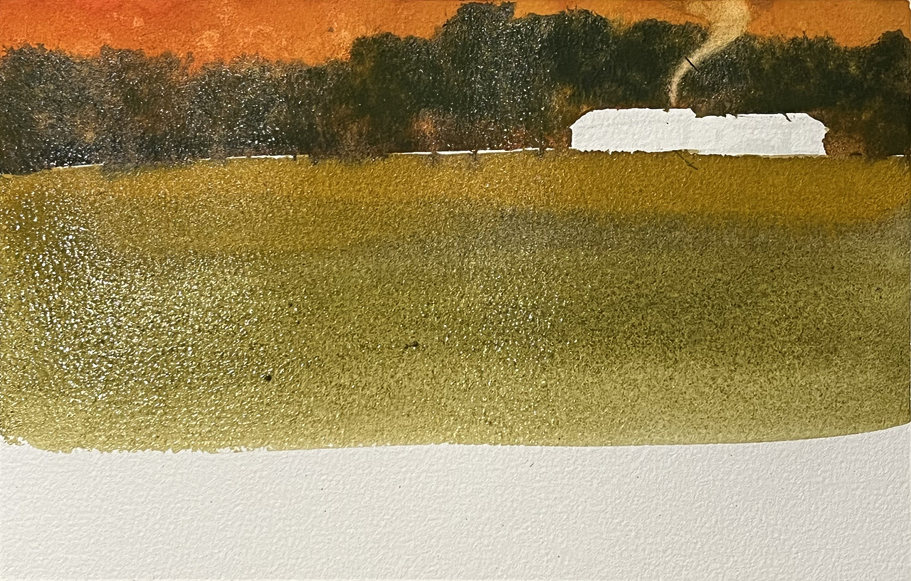 夏日的水彩课堂（图ZMzc2OTE1ODk2） - 绘画 - 站酷设计师孙小良的水彩画原创素材 - 站酷ZCOOL