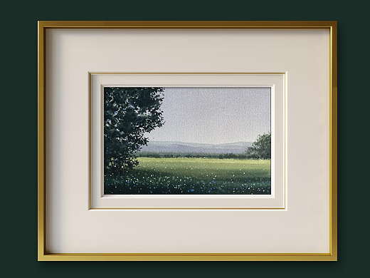 夏日的水彩课堂