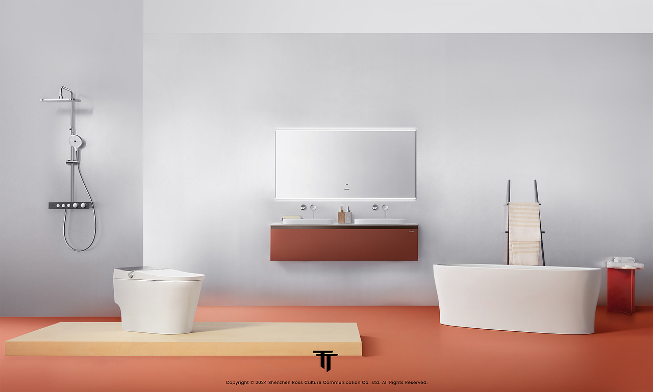 卫浴静物|安华卫浴ANNWA品牌卫浴静物产品图