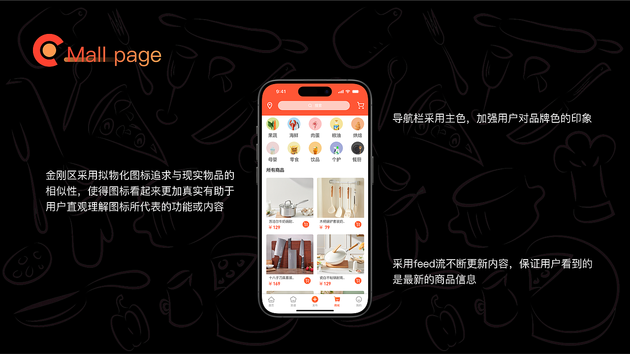 菜谱app-厨享 UI项目设计