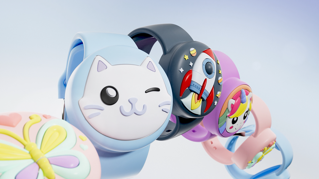 airtag硅胶保护套儿童手表