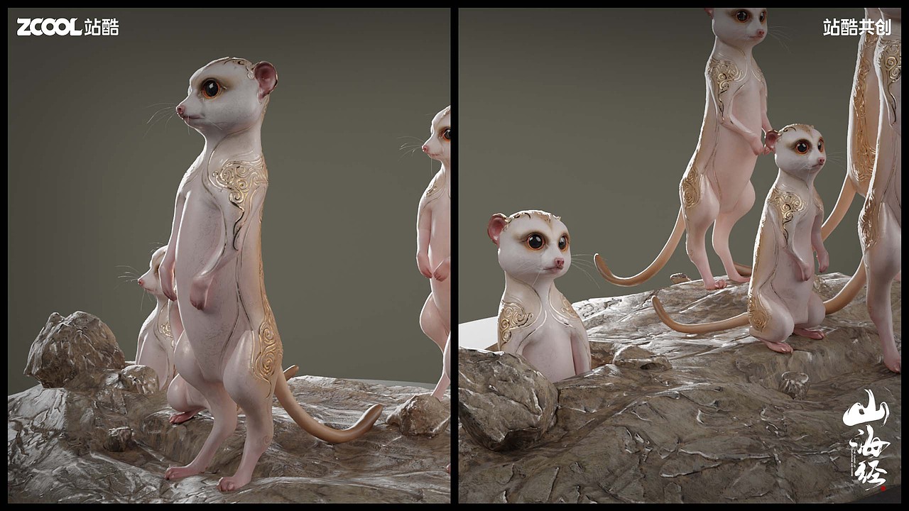 【山海经-百兽录】10款角色设计