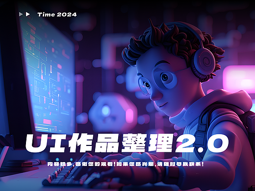 2024年UI/视觉作品集