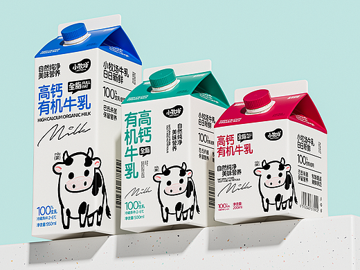 小牧场 I 牛乳包装设计