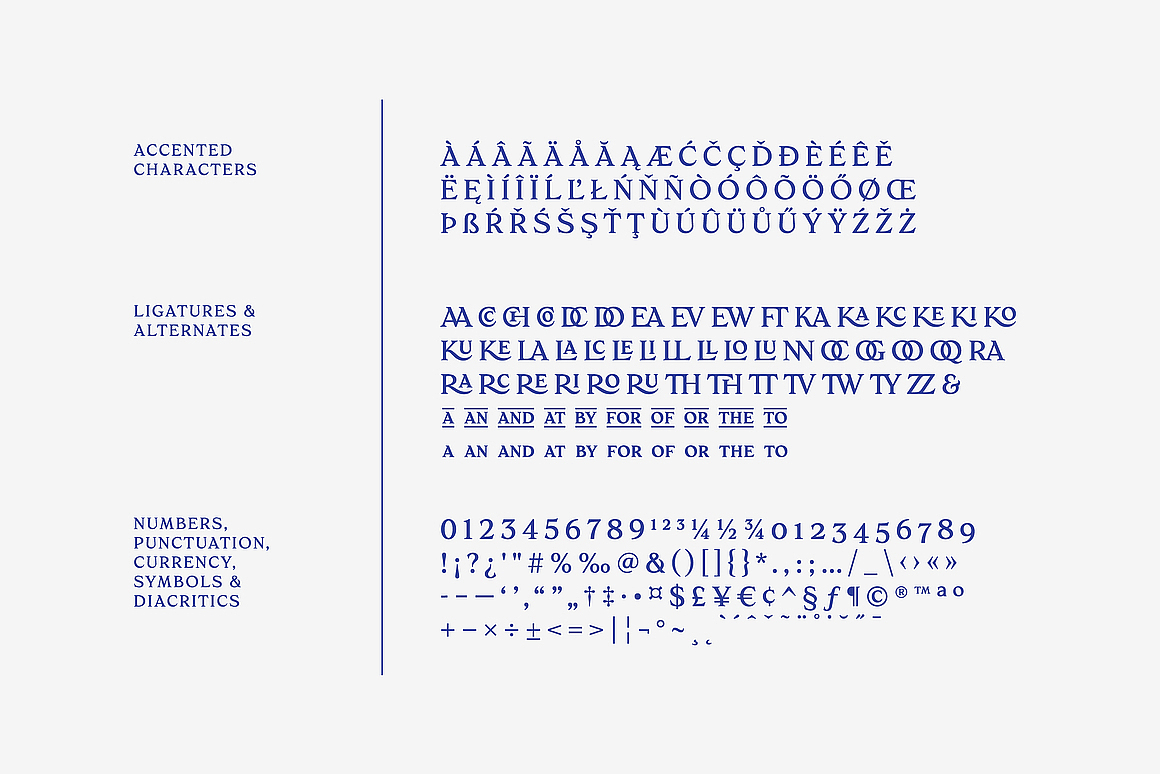 优雅经典奢侈品牌logo包装画册封面标题衬线英文字体