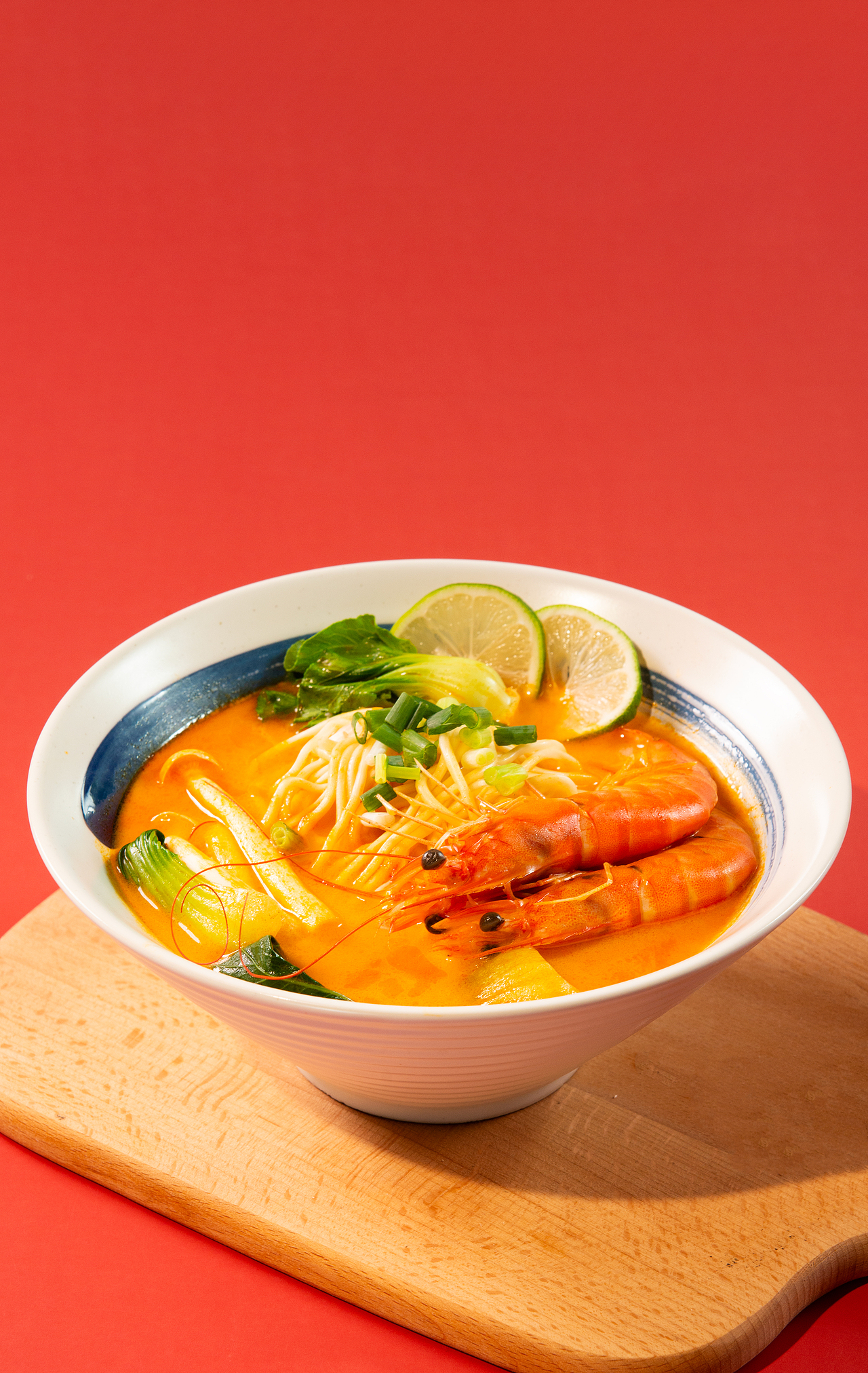 美食摄影丨虾汤泡饭、虾汤面