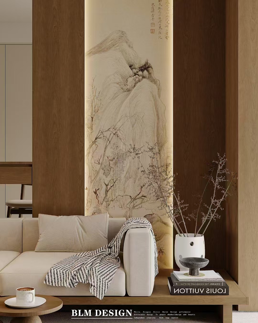 今日效果图分享——白龙马效果图