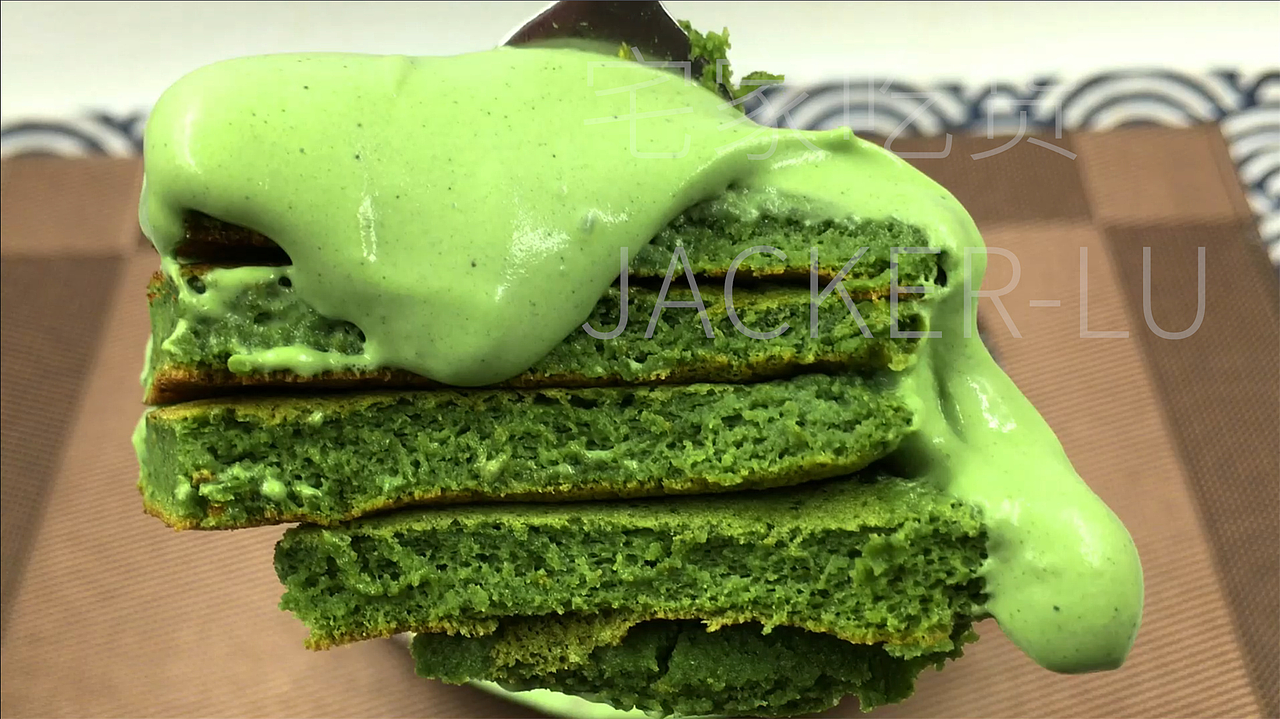 抹茶奶油松饼:清新与甜蜜的完美交融