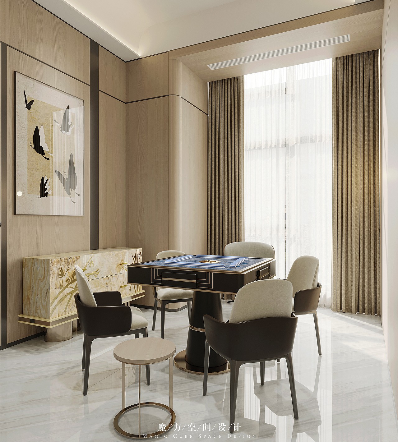 【魔方】商业空间•长沙绿地V岛私人会所设计