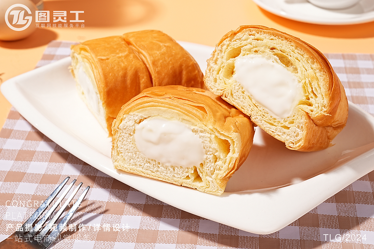 静物摄影丨电商产品拍摄丨美食食品熔岩老酸奶夹心面包（图ZMzc2OTYxNjg0） - 产品摄影 - 站酷设计师设计先生原创素材 - 站酷ZCOOL