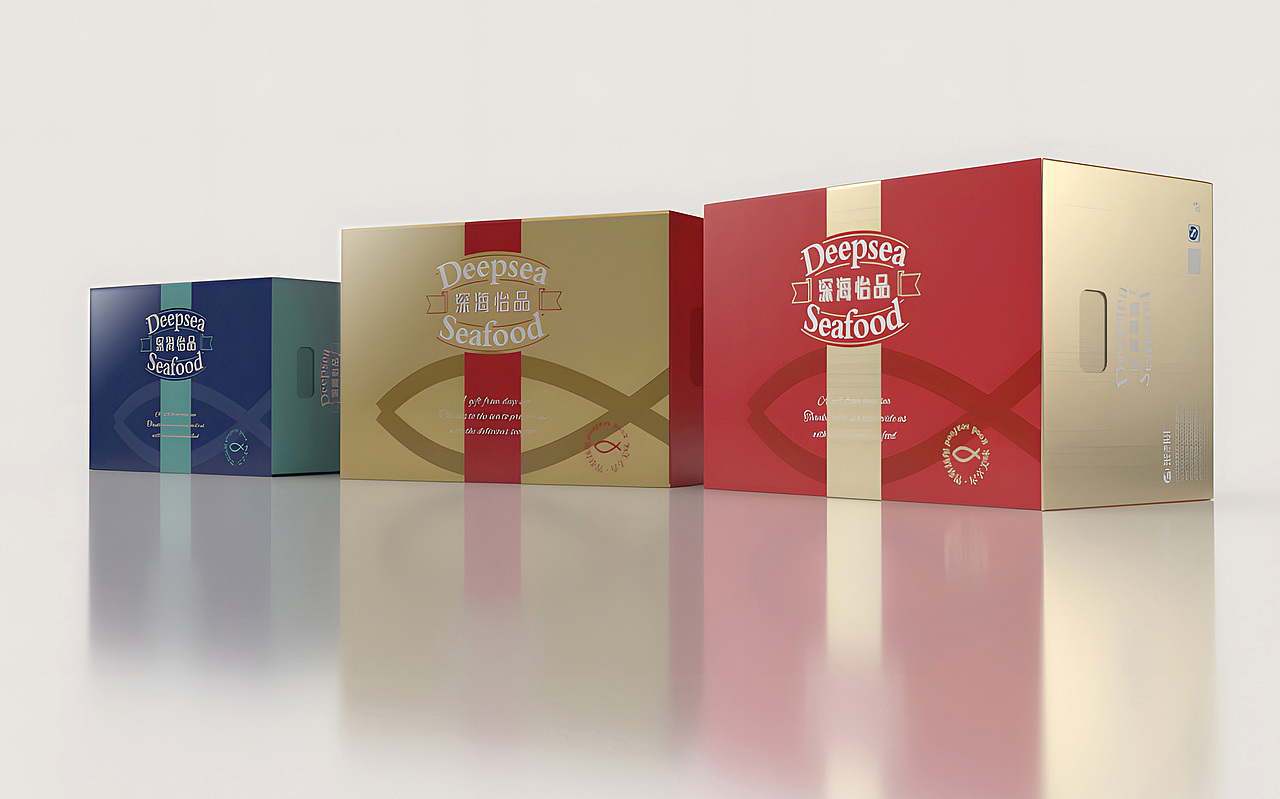 深海怡品海鲜礼盒包装