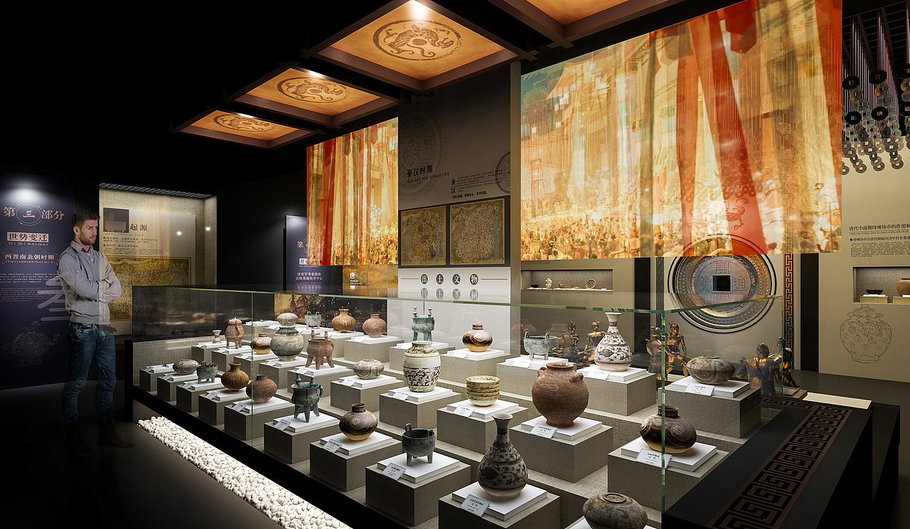 某县博物馆前期概念设计（图ZMzc2OTY4ODc2） - 展陈设计 - 站酷设计师Aomer原创素材 - 站酷ZCOOL