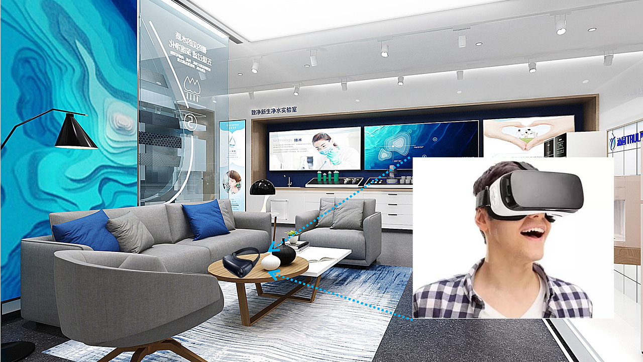 上海沁园空调新风净水器品牌si设计连锁策划公司