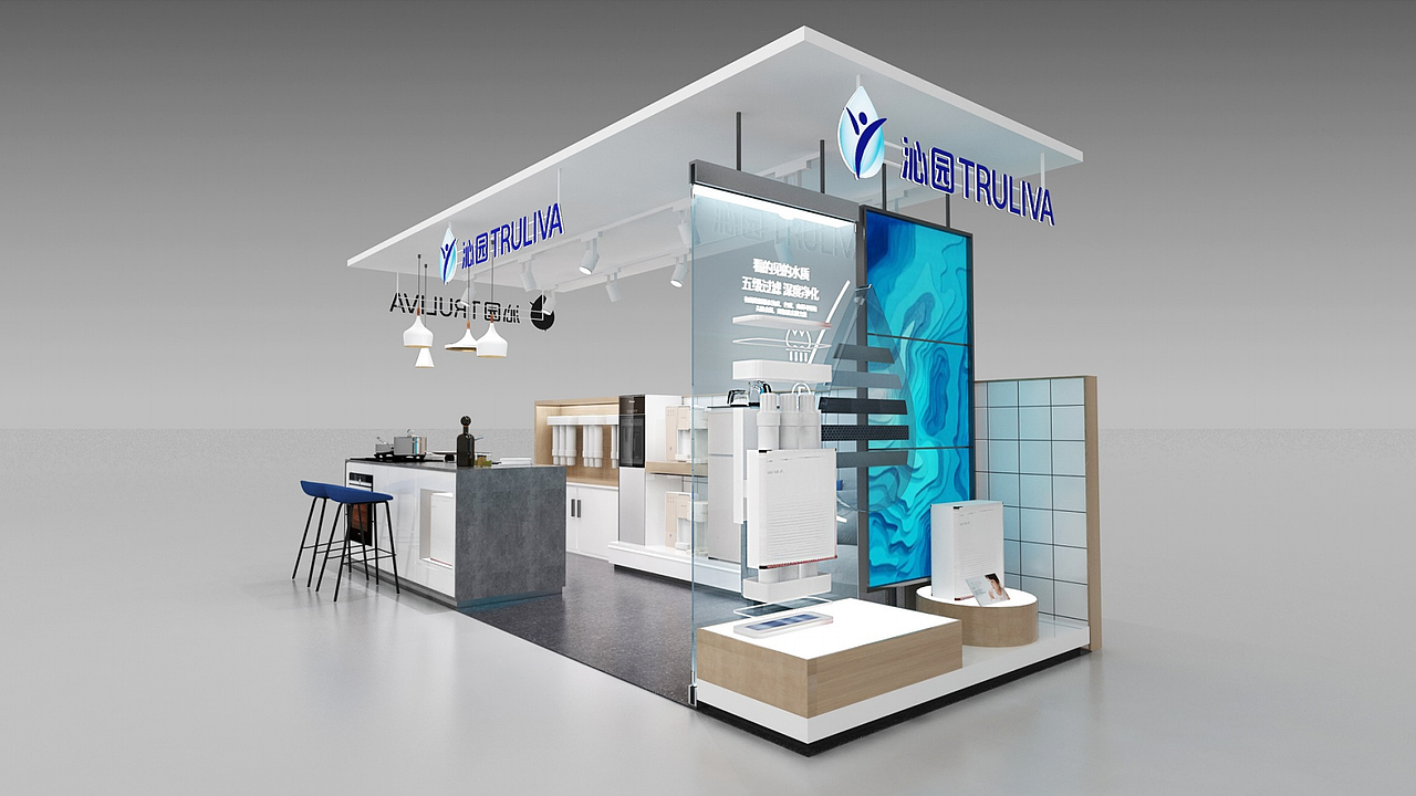 上海沁园空调新风净水器品牌si设计连锁策划公司